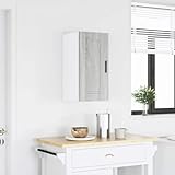 AJJHUUKI Armario de pared de cocina Porto Grey Sonoma Engineered Wood