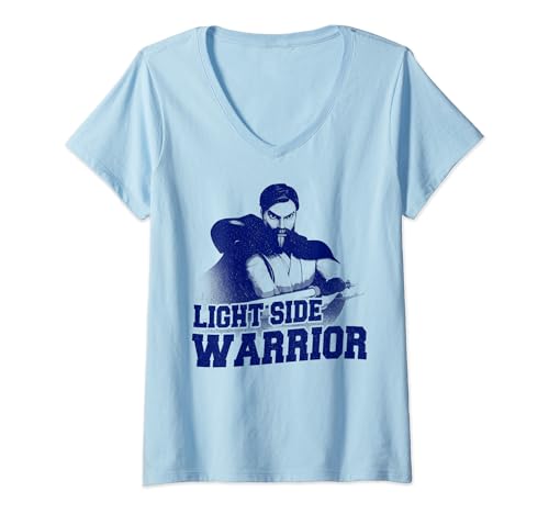 T-shirt Obi-Wan Kenobi Star Wars femme coupe col V confort et coton