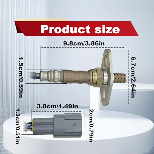Sensor de oxígeno compatible con Toyota y Lexus miniatura 2