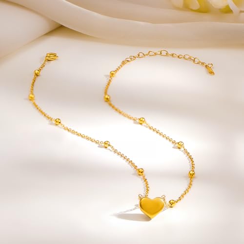 Image of Rubans Demi Fine Stainless Steel Pendant Chain Daily Gift for Women & Girls