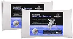 Kit 2 Travesseiros Antialergico Viscoelastico Nasa | Admirare