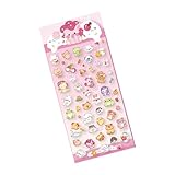 Cartoon-Tieraufkleber, Dekoration, Planer, Telefonkasten, Skateboard-Hülle, Sammelalbum, dekorative Aufkleber, ästhetische Aufkleber