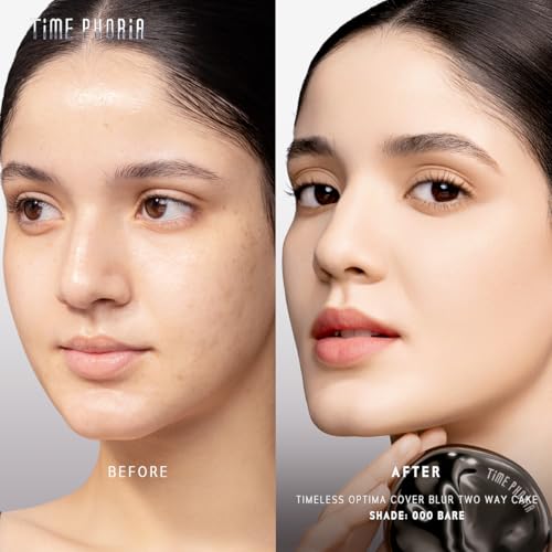Image of Timeless Optima Cover-Blur Matte Powder Foundation 000 Bare | Buildable Full Coverage, Up to 16H Oil Control Long Wear, Waterproof, Pore-blurring Foundation Makeup for Base, Set, Touch Up