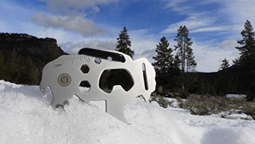 Image of UST Tool-a-Long Multi-Tool Carabiners with Durable, Compact Stainless Steel Construction for Hiking, Kayaking, Camping, Travel and Outdoor Survival