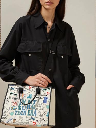 Bolsa Tote Lona Cirugía Diseño Surg Tech Era miniatura 2
