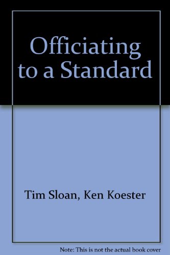 Officiating to a Standard
