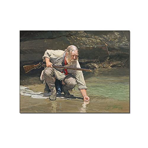Vintage Poster Colonial Artisan Canvas Painting Decor Canvas Painting Posters And Prints Wall Art Pictures For Living Room Bedroom Decor 24X32Inch(60X80Cm) Frame-Style #TOP7