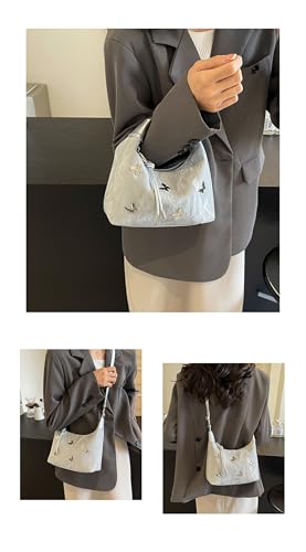 Bolso Tote para mujer de cuero vegano con correa ajustable miniatura 4