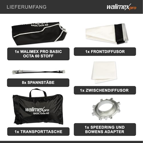 Walimex Pro Softbox Basic Octa 60 - 7