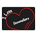 Produktbild Multifanshop Mousepad Modern I Love Sommeliere schwarz
