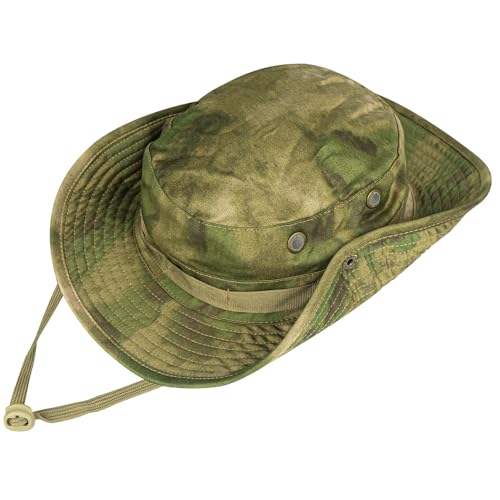 Image of Sun Hats for Men Women Bucket Hat UPF 50+ Boonie Hat Foldable UV Protection Hiking Beach Fishing Summer Safari