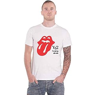 The Rolling Stones T Shirt Sixty 1962-2022 Nouveau Officiel Homme Blanc Size S - Les Beatles, Paul McCartney, John Lennon, RIngo Starr, George Harrison