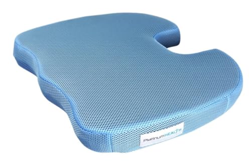 Air-Logic Smart-Cushion Premium Seat Cushion. User Adjustable Comfort. Never Bottoms Out. Self-Inflating Air/Foam Technology. Coccyx Cutout, Relieves Sciatica, Back/Tailbone Pain. Free Carry Bag (1)