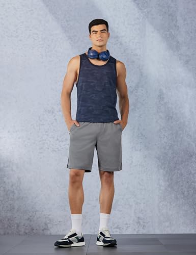Image of Jockey 9426 Men Super Combed Cotton Regular Fit Shorts with Side Pockets