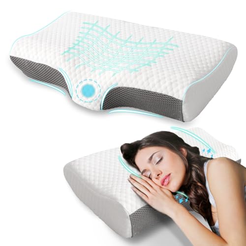 Oreiller en mousse à mémoire de forme ergonomique de qualité supérieure