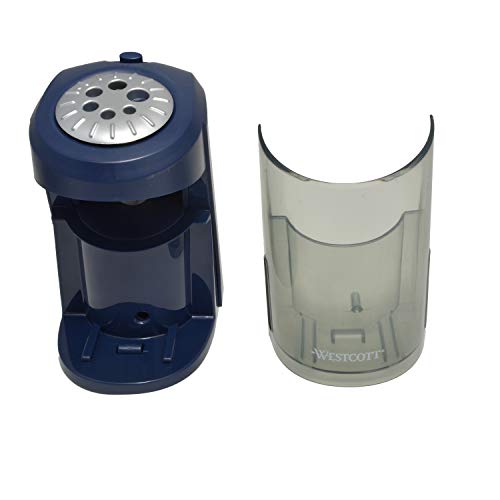 Westcott Heavy Duty School/Classroom Pro Electric Pencil Sharpener, Blue #TOP1