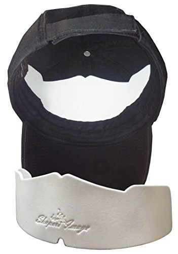 Shapers Image CapPro Baseball Crown Insert for Low Profile Fitted, Dad Caps and Snapback (3 Count, Blue)