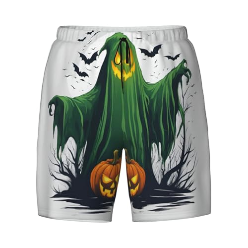 Pantalones cortos de natación para vacaciones en la playa con estampado de calabaza 5