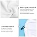 OUNONA 8pcs Recambios de Microfibra de Vapor de Mopas Accesorios de Trapeador...