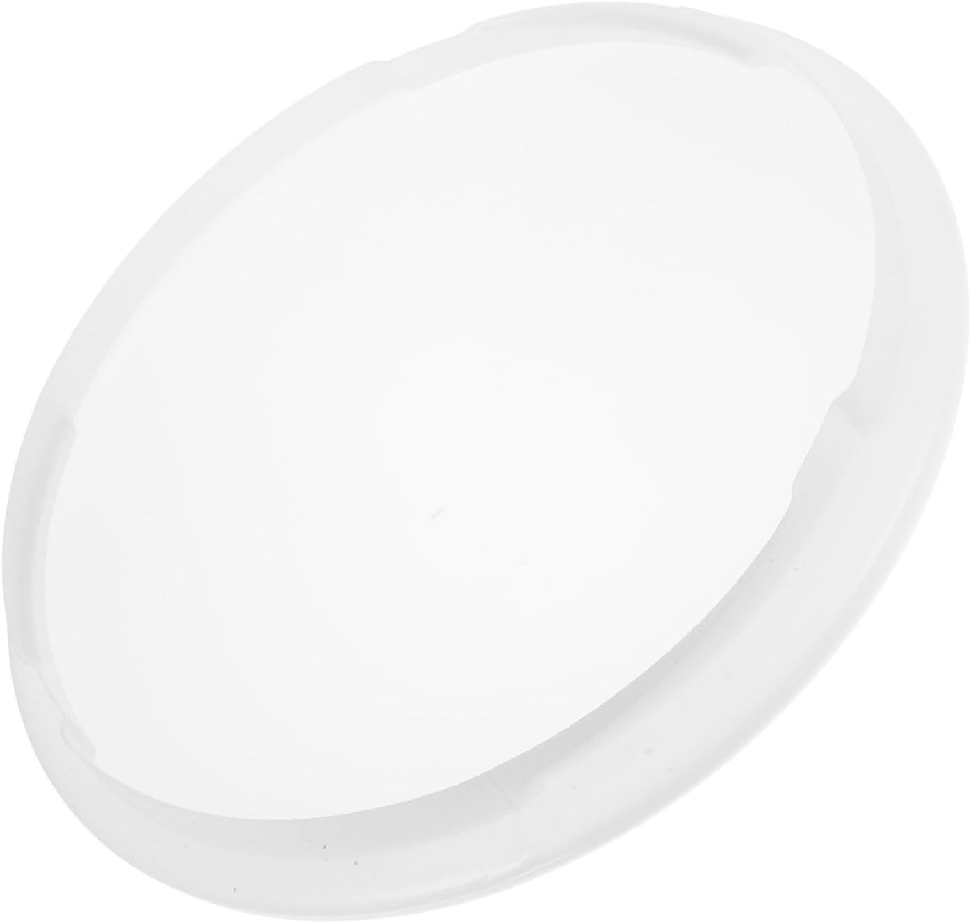 10.62 Inch Ceiling Light Cover Plastic Lampshade Easy Install Fixture Shade for Bedroom Living Room Office Lighting