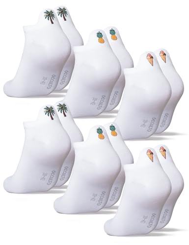 Occulto Socquettes Motif Femme & Homme Lot de 3, Lot de 6 (modèle: Luca) 6 Tropic 39-42