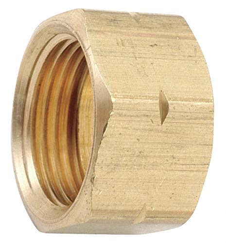 5/8 in Tube Size,Nut, Metal-2040005463