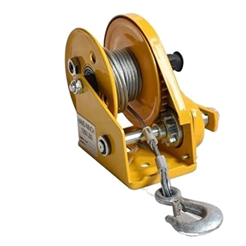 PUFAHAU Argano Manuale Specializzato per Il Montaggio E Lo Smontaggio dell'unità Esterna del Condizionatore d'Aria（1200Lb Winch 20M）