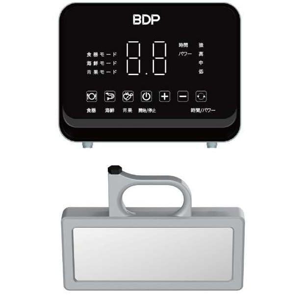 Amazon.co.jp: Q6_400 超音波食洗機 BDP 専用洗い桶付き The Washer 
