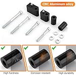 WeiSen-Street-Glide-Driver-FloorBoard-Outward-Extension-Driver-Floorboard-Extenders-kit-1-14-Compatible-with-2009-2023-Harley-Touring-Electra-Glides-Road-Glides-Road-Kings-and-2009-2013-FL-Trikes