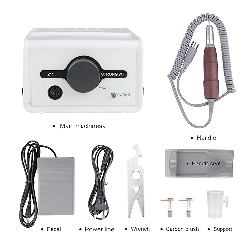 Lima Eléctrica 65W Strong Max 211 para Uñas miniatura 5