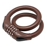 サギサカ(SAGISAKA) 極太ダイヤルロック 60cm ブラウン 43987