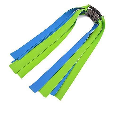 Obert 5er Leistungsstark Slingshot flach Gummi Bands Jagd Katapult Elastic Bungee Outdoor Shooting Game