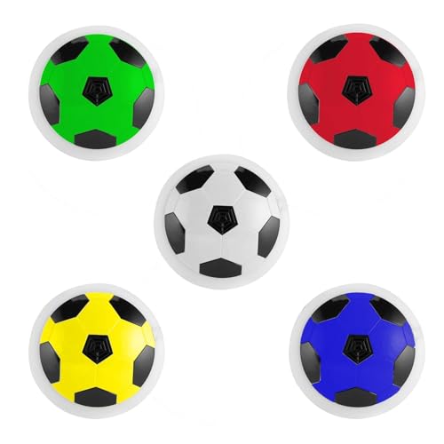Image of Hover Soccer Ball, Soft Eva Material Foam Bumper Air Indoor Football Made in India for Kids, Toy with Multi Colour LED Lights, Best Gifts for Toddlers, Boys and Girls (Color as per Stock)