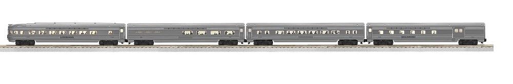 Lionel American Flyer S Gauge Southern Passenger CAR 4 Pack Set 2219450