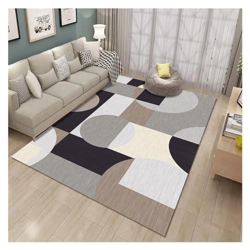 Grand tapis style moderne et simple d'exception pour chambre à coucher - 2