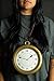 Nicky Bigs Novelties Adult Costume Accessory Hip Hop Rapper Clock Necklace Oversized White Rabbit Clock Non-Functioning Gold, One Size