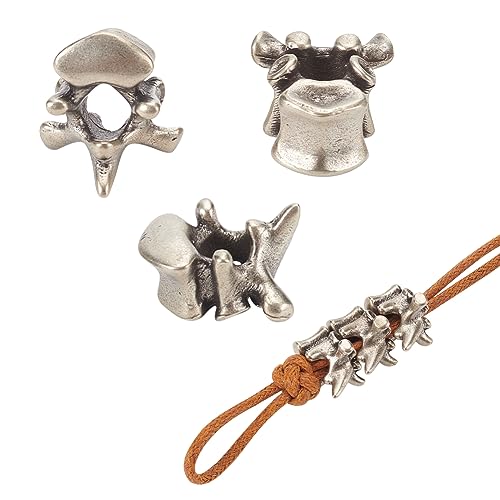 Cordon en cuivre spécial vertèbre pour couteau FREEBLOSS perle spacer bead tressage paracorde EDC
