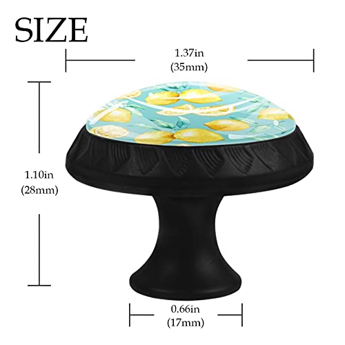 Boutons de tiroir citron pour relooker une commode usée facilement - 5