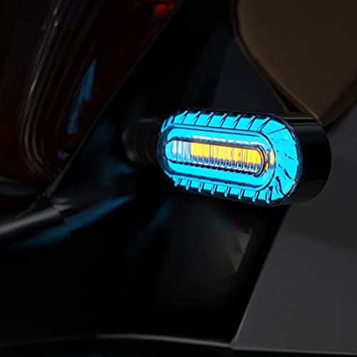 Clignotants moto à LED universels indicateur lampes de direction