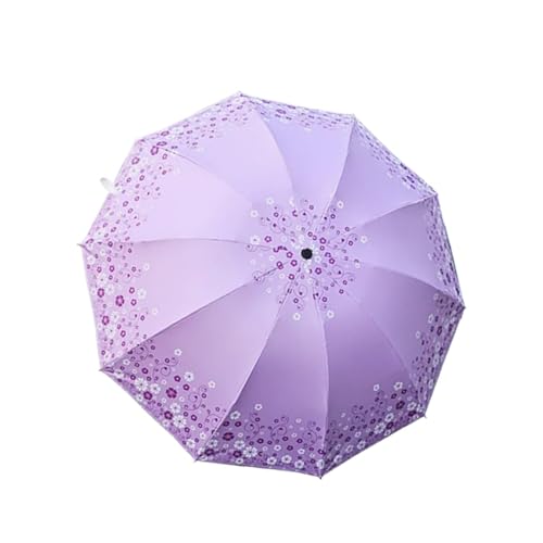 HJORLJGIおりたたみ傘(ウラワザ) 3秒でたためる傘形状記憶形状安定無地プレーン自動開閉/マニュアルワンタッチ撥水防汚雨傘UVカットメンズ親骨より大きく、より厚く折り畳み (パープルレッド)