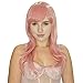 Produktbild Perücke Wig Rosa Pink ca. 65cm lang für Hitman Reborn Bianchi Cosplay