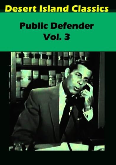 Public Defender 3 DVD sesión de cine clásico en casa