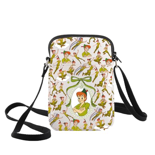 Sac à bandoulière Flying Boy Movie Neverland pour fans de dessin animé et explorateur