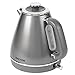 Price comparison product image Salter® EK4296GUNMETAL Cosmos 1.7 Litre Kettle, 3000W, Rapid Boil, 360 ° Swivel Base, Auto Shut Off, Boil Dry Sensor, Strix Controller, Gunmetal Grey/Silver