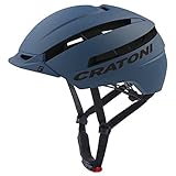 Cratoni Unisex – Erwachsene C-Loom Helme, Blau Matt, M