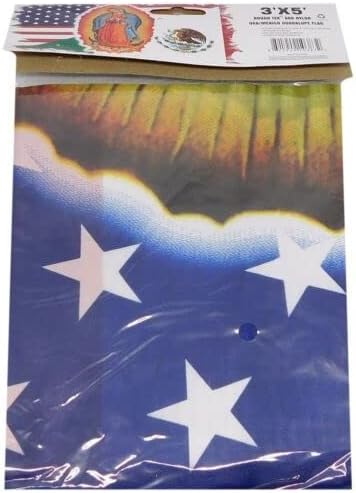 Miniatura 4 de Flakita's Novelties - Bandera de nailon 68D con ojales, 3 x 5 pies, Virgen María, México, Virgen, María, Nuestra Señora de Guadalupe