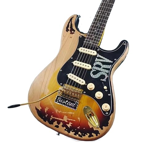 Guitare électrique signature au corps en aulne et touche palissandre