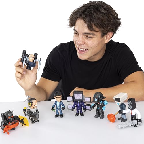 SKIBIDI Toilet Mystery Figure Collector Series 2, Collectible Figures, YouTube Animation Sensation, Officially Licensed Toilet Merch - Image 3