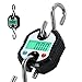 TOYPWAY Échelle de Grue Numérique, Capacité de Chargement de 150kg, échelle de Pêche à Bagages Suspendue à Boucle LCD électronique à Double Précision, Balance de Poids Robuste avec Fonction de Tare