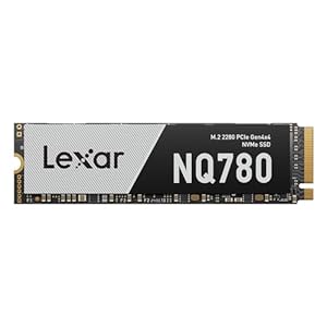 Lexar Unidad interna de estado sólido SSD NQ780 de 4 TB PCIe Gen4 NVMe M.2 2280, hasta 7000/6000 MB/s de lectura/escritura, compatible con PS5, para jugadores y creadores (LNQ780X004T-RNNNU)